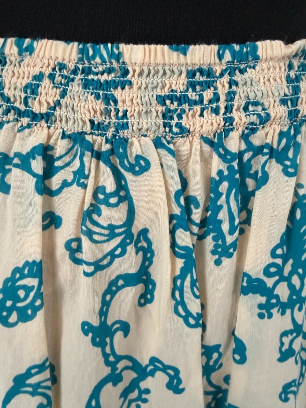 FREE PEOPLE Sunrise Voile Tiered Floral Long Maxi Skirt Small - Picture 8 of 13
